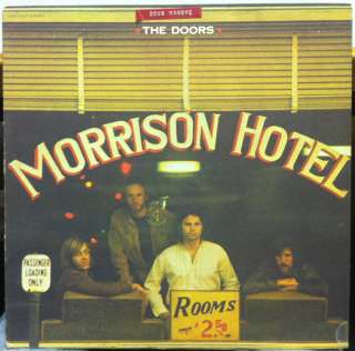   morrison hotel LP VG+ EKS 75007 Vinyl 1970 Red Label Big E  