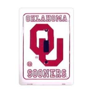  Oklahoma Sooners Metal Light Switch Plate Sports 