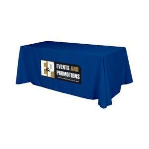   Flat 3 sided Table Cover   fits 8 foot standard table 