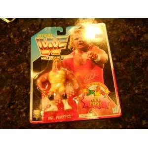  Official Wwf Mr. Perfect 1991 Blue Card Toys & Games
