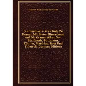   Thiersch (German Edition) Friedrich Andreas Christian Grauff Books