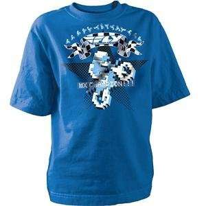  Fly Racing Toddler Excite T Shirt   3T/Blue Automotive