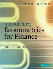   for Finance, (052169468X), Chris Brooks, Textbooks   