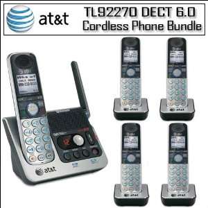  AT&T TL92270 DECT 6.0 Dual Handset Bluetooth CID Answering 