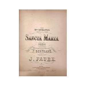  Sancta Maria J. Bertrand, J. Faure Books