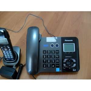  Panasonic KX TG9392T 2 Line Corded/Cordless Phone with 