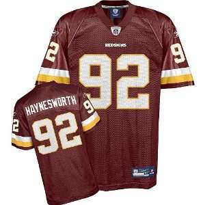   Washington Redskins Albert Haynesworth # 92 Throwback Football Jersey