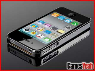 March Newest model Aluminum Chrome Hard Back Case Cover For iPhone 4 