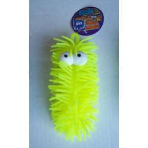    Fluorescent Flashing Yellow Squirmy Wormy Goofy Eyes Toys & Games
