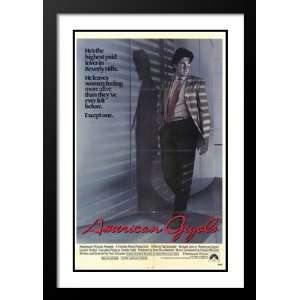  American Gigolo Framed and Double Matted 20x26 Movie 