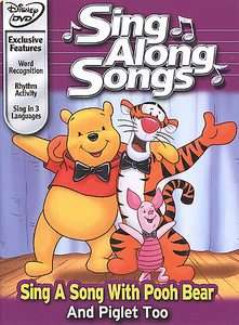   Along Songs   Sing a Song with Pooh Bear and Piglet Too (DVD, 2006