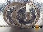 01 05 yamaha fz1 front disc brake rotors expedited shipping