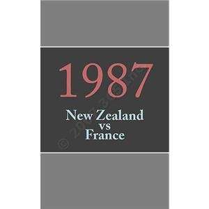  1987 World Cup New Zealand vs France Video Sports 