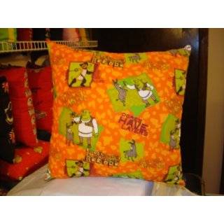 Shrek Orange Pillow by Esther