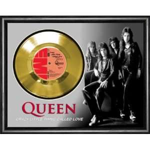  Queen Crazy Little Thing Called Love Framed Gold Record 