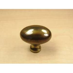   Hardware 13117 PA Polished Antique Oval Knobs