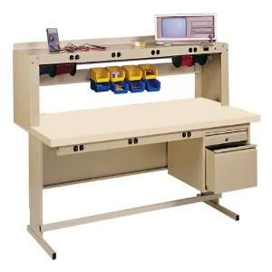  Complete Electronic Workcenter with Anti Static Top 60 W 