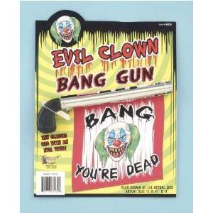  Evil Clown Bang Gun 