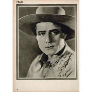  ORIG 1923 Print J Warren Kerrigan Silent Film Hollywood 