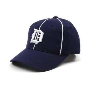  Detroit Tigers 1908 12 Road Cooperstown Fitted Cap   Navy 