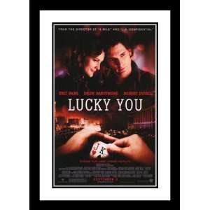  Lucky You 20x26 Framed and Double Matted Movie Poster 