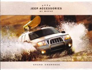 2004 Jeep Grand Cherokee Accessories sales brochure  