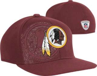   Redskins Youth Hat 2011 Player Sideline 2nd Season Flat Brim Flex Hat