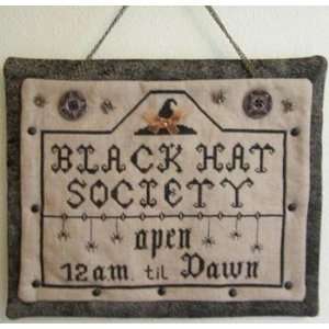    Black Hat Society   Cross Stitch Pattern Arts, Crafts & Sewing