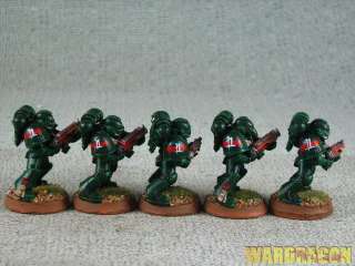 25mm Warhammer 40K WDS painted Dark Angels Tactiacl Squad y94  