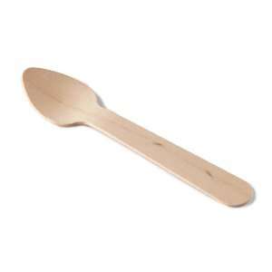  Eco gecko Disposable Wooden Taster Spoon Heavy Weight 1000 