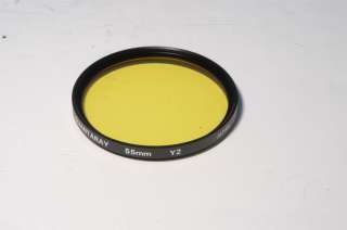 Quantaray 58mm filter Y2 Yellow Mint  