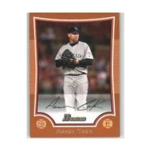  2009 Bowman Orange #116 Aaron Cook   Colorado Rockies 