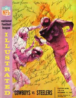 1964 Dallas Cowboys v Pittsburgh Steelers Program  