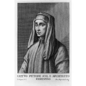  Giotto,di Bondone,pittore,architetto Fiorentino,Italian 