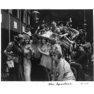   The Spoilers,c1914,Gold Rush,Saloon,Drinking,Men,Women