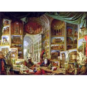  Gallery of Views of Ancient Rome Wooden Jigsaw Puzzle 