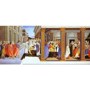  Hand Made Oil Reproduction   Alessandro Botticelli   40 x 