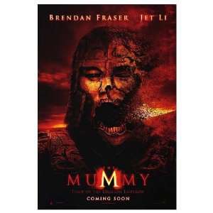  Mummy Tomb Of The Dragon Emperor Original Movie Poster 