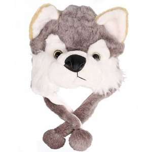 Plush Wolf Hat Toys & Games