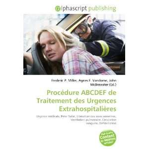  Procédure ABCDEF de Traitement des Urgences 