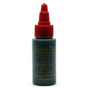    Salon Pro Hair Bonding Glue 1oz. Super (Pack of 12) Beauty