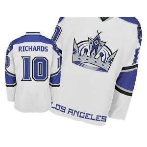  Wholesale Los Angeles Kings 10# Richards White Hockey 