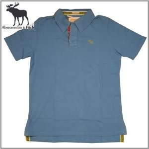  Brand New Mens Abercrombie & Fitch Mens Polo shirt Blue 