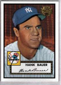 HANK BAUER 2001 Topps Archives #226  