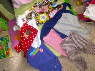 Carters baby girl clothes 6 9 months huge lot 23 pieces  