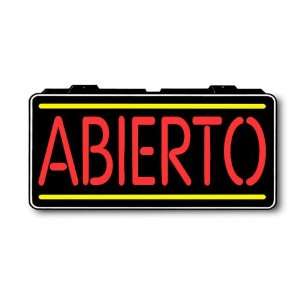  LED Neon Abierto Sign