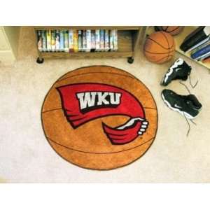  Western Kentucky WKU Hilltoppers Basketball Shaped Area 