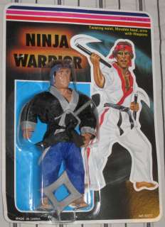 Ninja Warrior KO Figure MOC MOTU Wrestling Galaxy Fighters Remco Lot 
