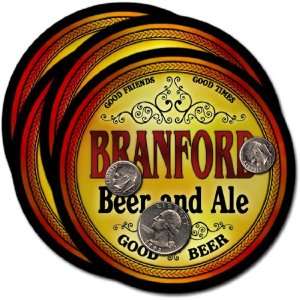  Branford, CT Beer & Ale Coasters   4pk 