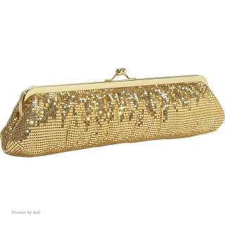 Carlo Fellini 51 2370 Metal Mesh Clutch Evening Handbag Womens 6 